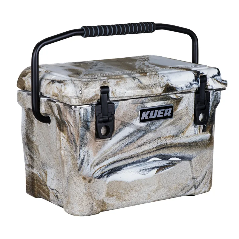 

Ship From US 45qt ice cooler box rotomold cooler chest for good drinks,camo color