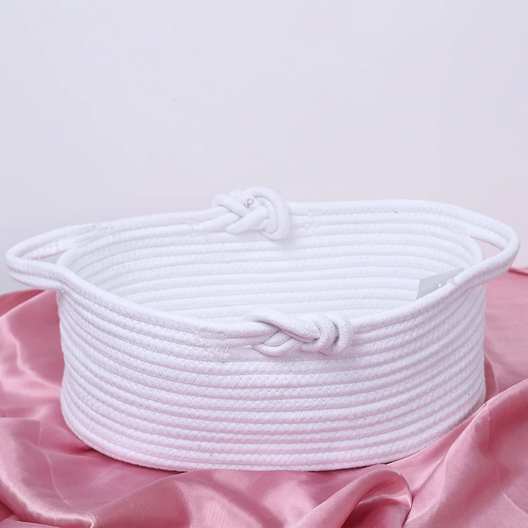 

Collapsible Baby Ball Shoes Clothes Cotton Rope Sewing Foldable Storage Laundry Basket