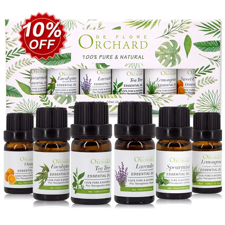 

Wholesalers Private Label Aromatherapy Organic Aroma Essential Oils Gift Set