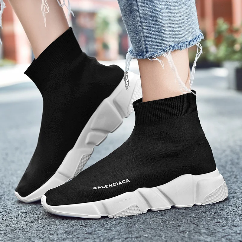 
2020 Hot selling fashion lovers sneakers women balanciaga sock shoes 