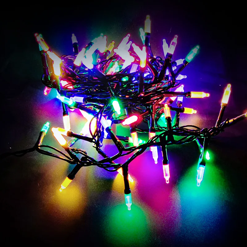 RGB sring  micro copper wire outdoor decoration series navidenas wall fairy light led tree string lights christmas