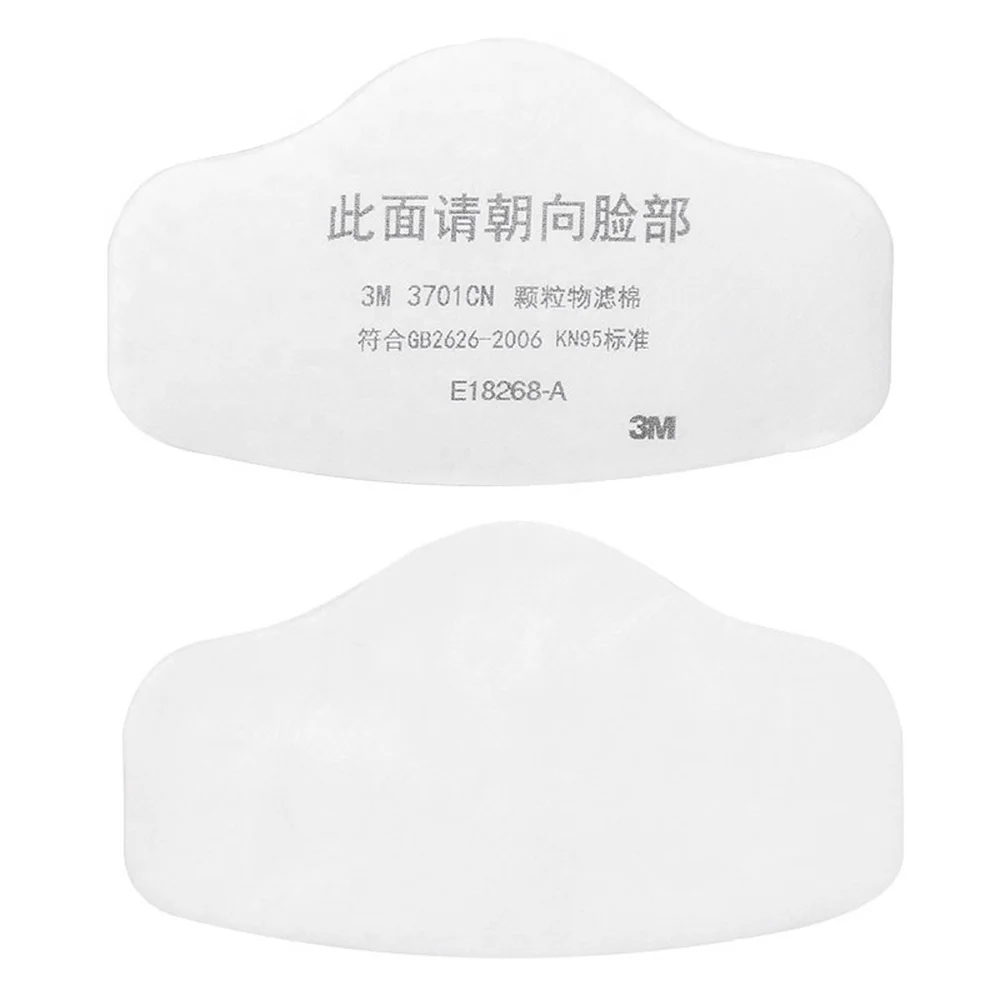 
3M 3701CN Filter cotton For 3200/HF52 Gas Mask Support Dust Filter KN95 Pro Anti Industrial Construction Dust Pollen Haze 