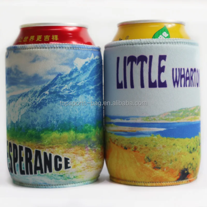 

Customized Overlock Stitch Stubby Cooler Holder Neoprene, Any pantone color or multicolor