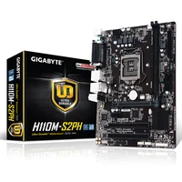 

GIGABYTE GA-H81M-S2PH LGA 1150 Intel H81 HDMI SATA 6Gb/s USB 3.0 Micro ATX Support for Windows 10/8.1/8/7 Intel Motherboard