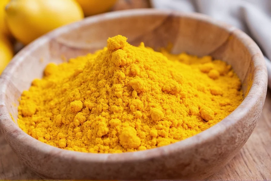 Golden metabolism-boosting tea in a ceramic mug with turmeric root and black pepper nearby