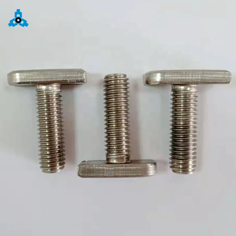 
T Bolt Stainless Steel Customized Forged Flat Rectangle Hammer Square Head Bolt OEM Stock Support 