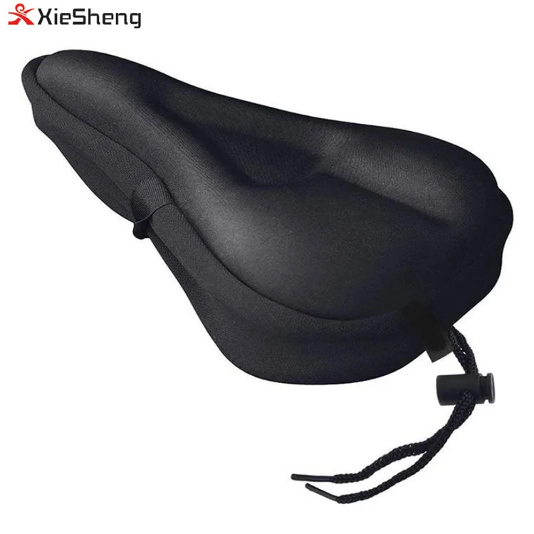 

Amazon hot Bicycle Seat cover Breathable Saddle Seat Soft Thickened Bicycle Seat Cushion Cycling Gel Pad Cushion for Bike, Black, purple, blue,red