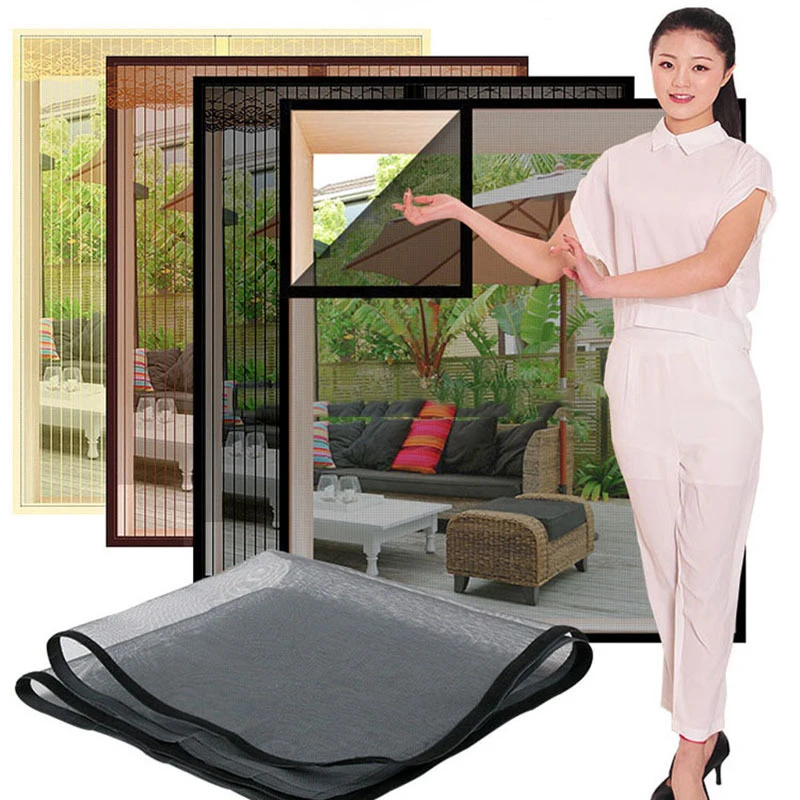 Diy Insect Mesh Screen Mosquito Net Window Curtains & Valances