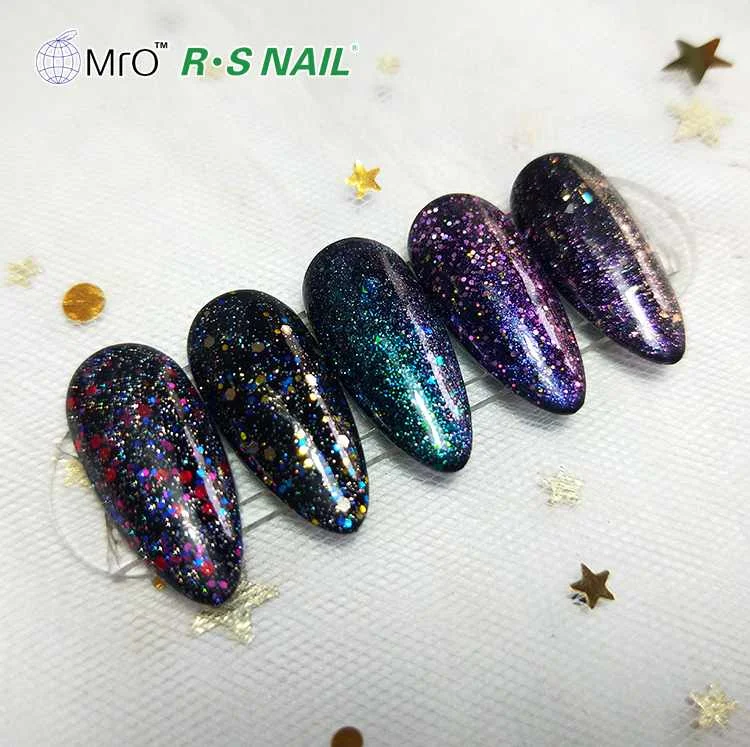 

Free samples RS Nail Young Nails Gel Pearl Top uv gel polish The Factory Price
