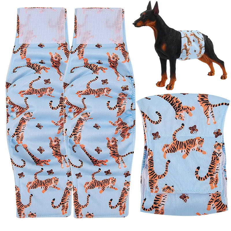 

COLLABOR Yiwu 100%TPU Retail Eco-friendly Reusable Dog Diaper Pet Diaper Customized Design Breathable Female Diaper, Solid, print, digital print