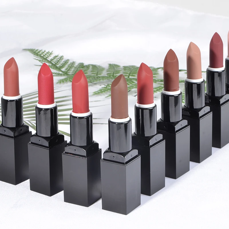 

Private Label Low MOQ Colorful Makeup Creamy Vegan Lipstick