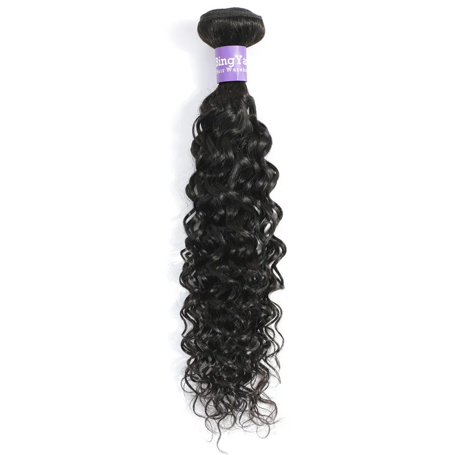 

Brazilian Water Wave Hair Bundles With Closure Unprocessed Water Wave Hair Bundles With Frontal 9A 100% Human Hair