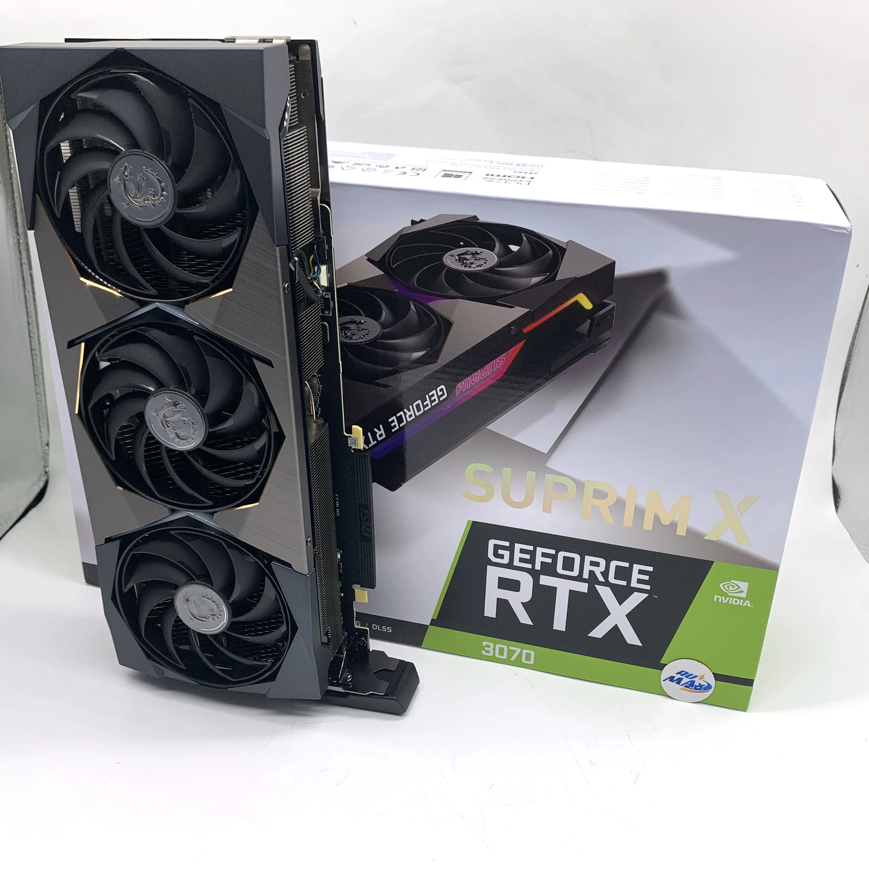 

Gpu Graphics Card Non LHR Msi Rtx3070 Geforce Rtx 3070 Suprim X 8g Lhr For Desktop