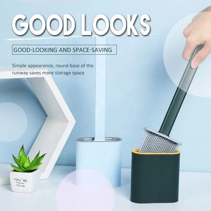 

DROPSHIPPING HOT SALE Bathroom Toilet Cleaning Brush And Holder Set