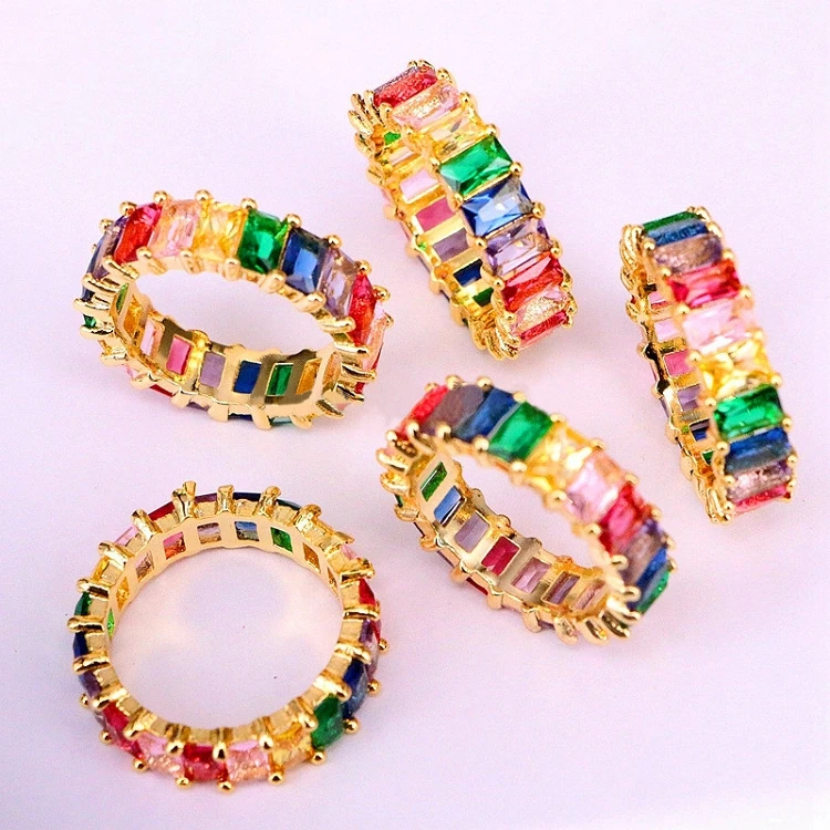 

G149 Fashion Jewelry Wholesale Gold Plated Zirconia Wedding Women Rings
