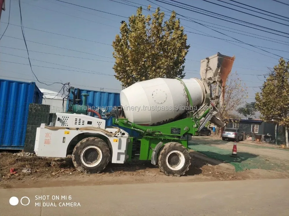 Second Hand 3m3 Self Loading Automatic Used Mobile Potable Concrete
