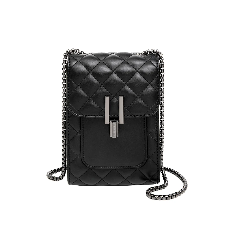 

MIYIN women hand bags 2021 Lingge Chain small ladies Mobile Phone Bag purses and handbags women Mini Shoulder cross body bag