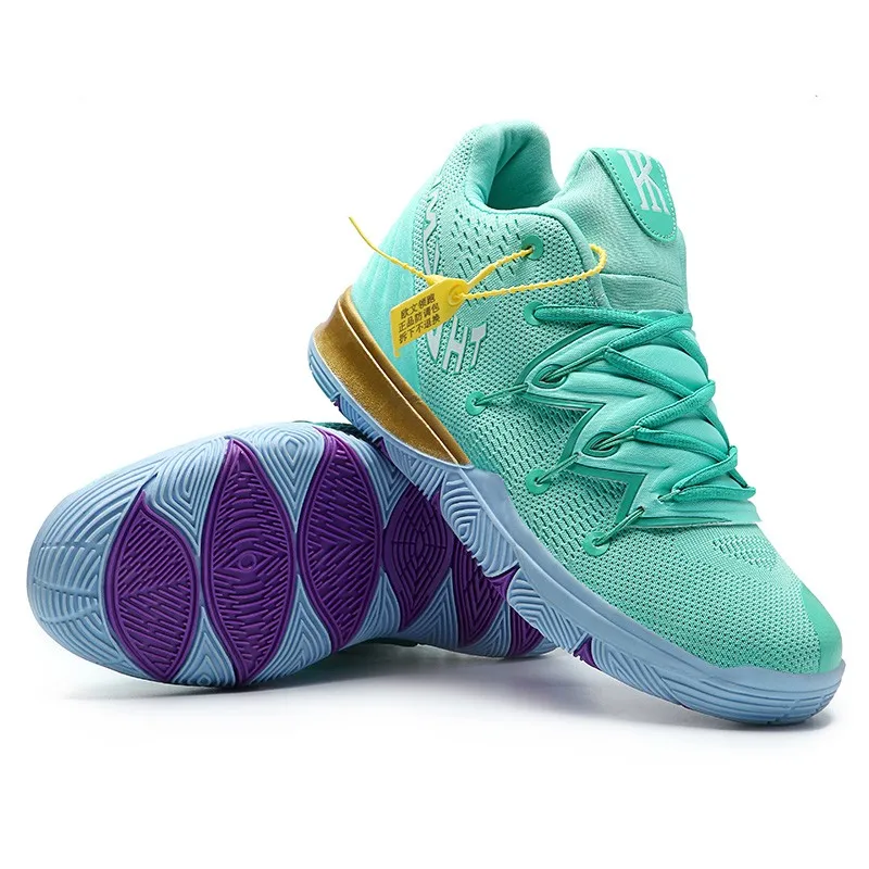 

Men Basketball Shoes Breathable Cushioning Non-Slip Wearable Sports Shoes Gym Training Athletic Basketball Sneakers, 5 colors