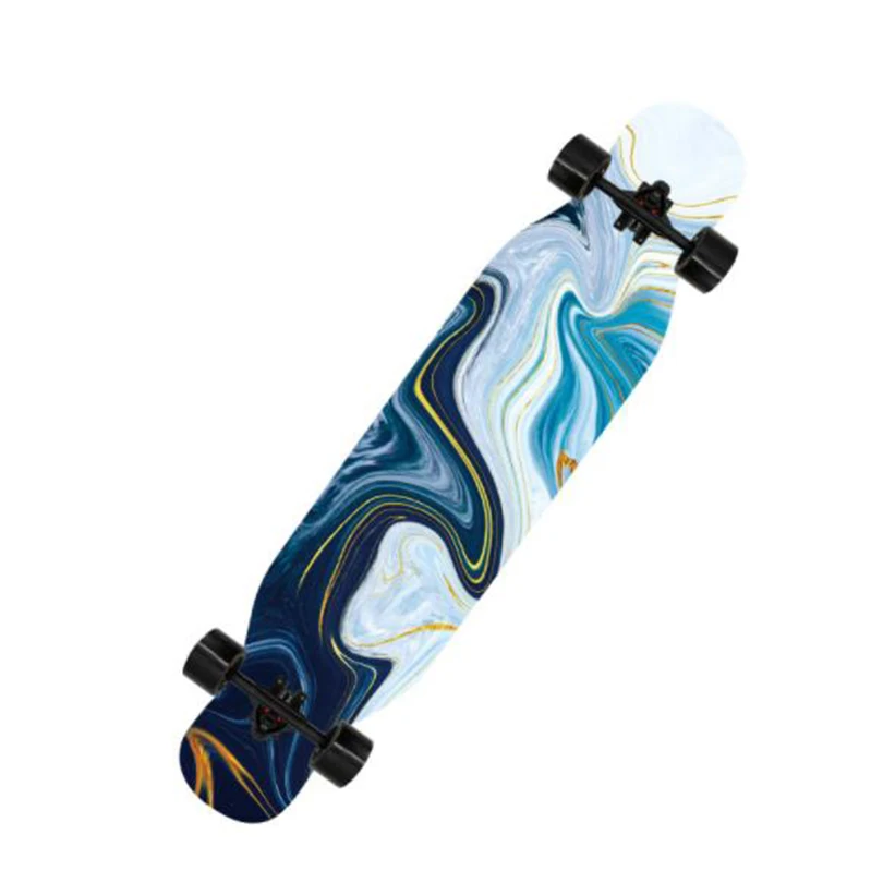 

Amazon hot sale Skateboards for Kids Teenager and Adults Long Skate Board Dance Skateboard