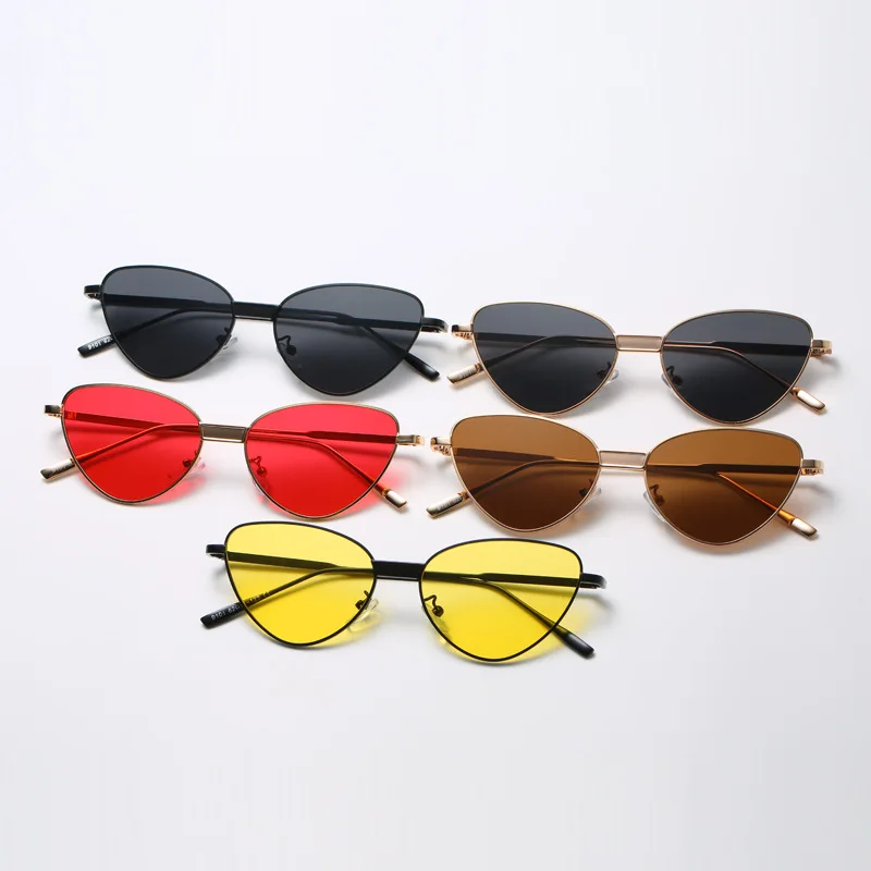 

Sunglasses 2020 new cat's eye sunglasses fashion Metal frame sunglasses