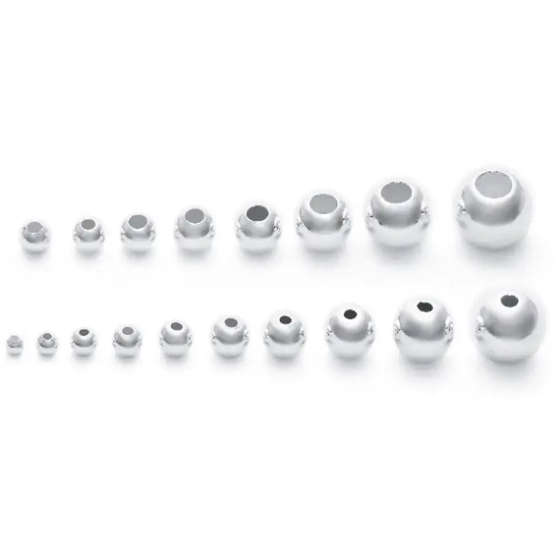 

high quality 925 sterling silver beads spacer beads