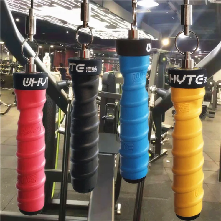 

Gym fitness sports exercises self-locking non-slip sweat-absorbing bearing racing PVC wire jumping rope weighted skipping rope, Black, red, blue, yellow