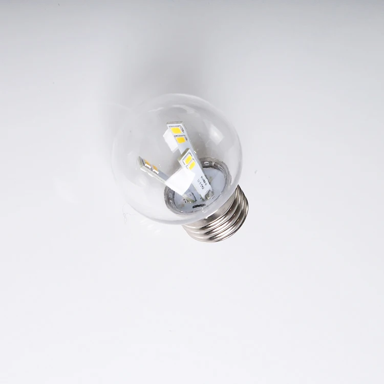 E14 E27 B22 lamp G45 plastic warm globe festoon lamp led light bulb cool warm white globe 1w
