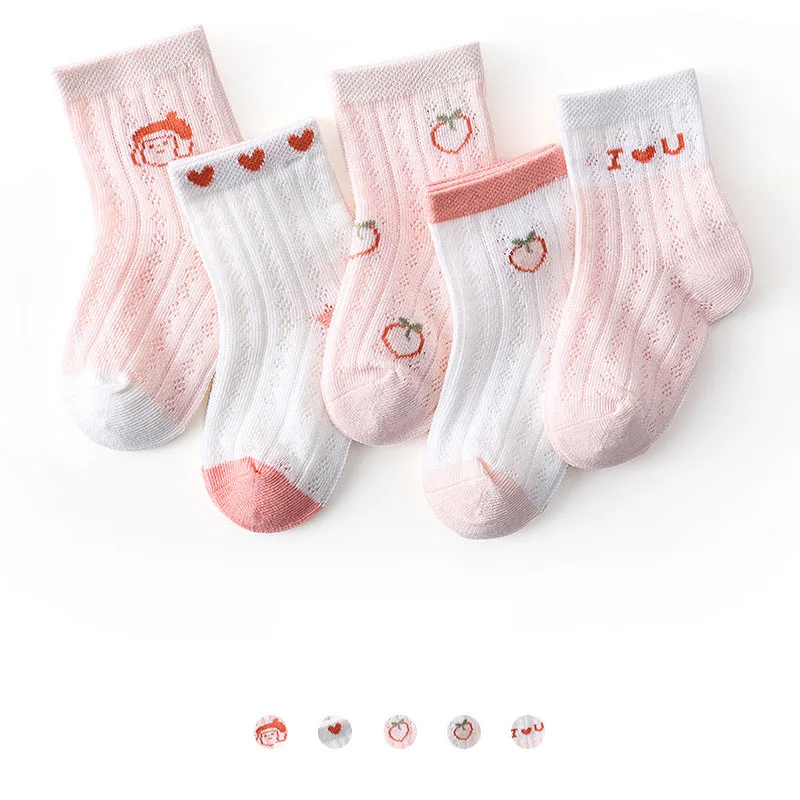 

Wholesale lovely custom organic cotton baby socks cartoon children socks