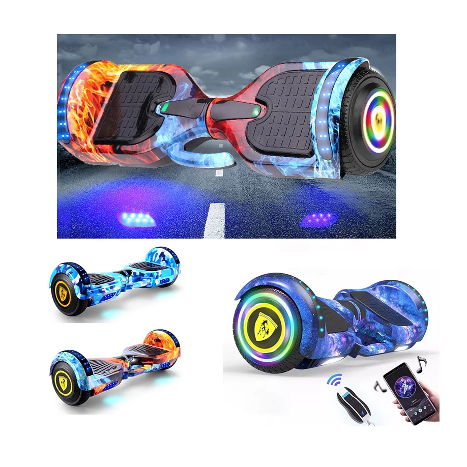 

Two Wheel 7 inch Smart Self Balancing Adult Children Electric Hoverboards LED Lights Hover Board