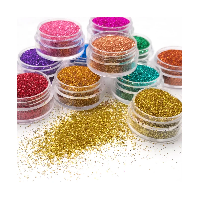 TCOWO Unique Plant Cellulose Biodegradable Glitter Wholesale Glitter Biodegradable Glitter Powder for Body Crafts and Decoration