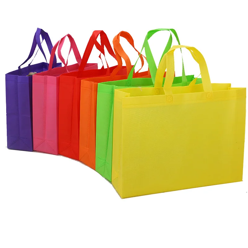 

Custom Non-Woven Tote Bag Color Printing Blank Environmental Protection Gift Customization Shopping Bag, Multiple colors