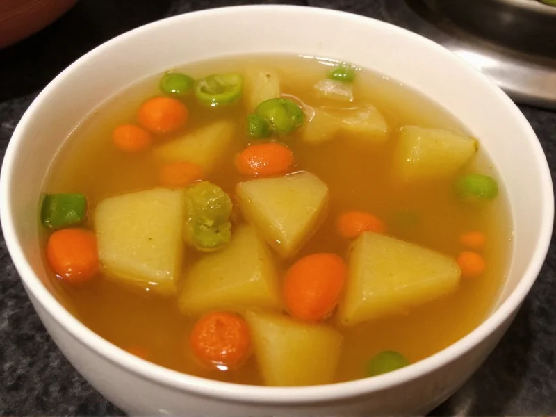 homemade vegetable broth