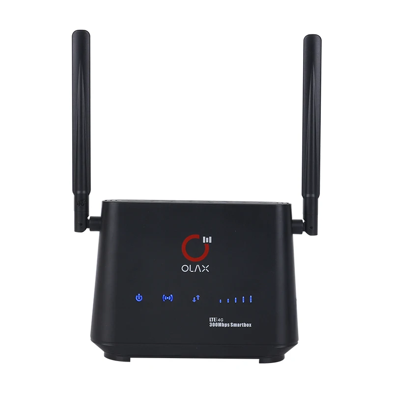 

Olax Brand New Unlocked 300Mbps Home Office Indoor Big Strong Sim Card wifi Desk Router