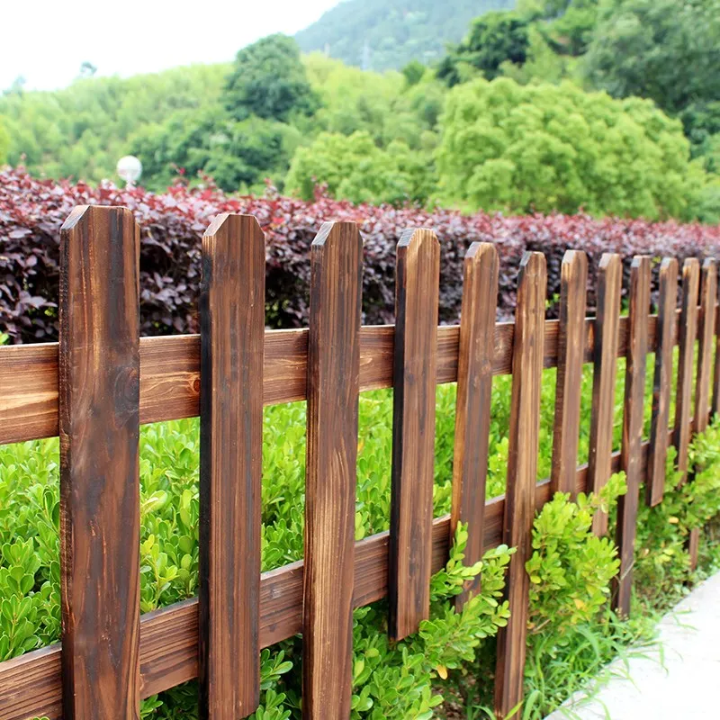 

Wholesale White Garden Anticorrosive Wooden Fence for Outdoor Patio