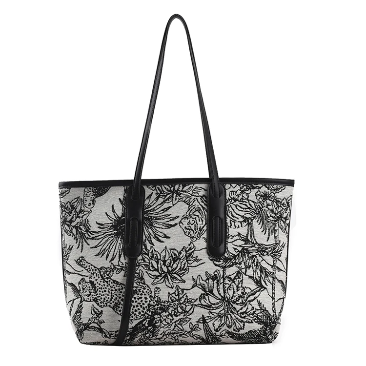 

Traditional Tribal Polynesian Style Large Capacity Shoulder Handbags Famous Brands Designer Womens Handbags, Black,pink,zebra,navy,light blue