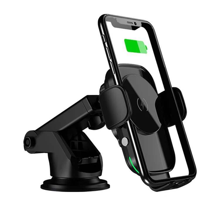 

Smart Touch Sensor 15W Type-c Air Vent Mobile Phone Car Holder Mount Automatic Clamping QI Wireless Car Charger