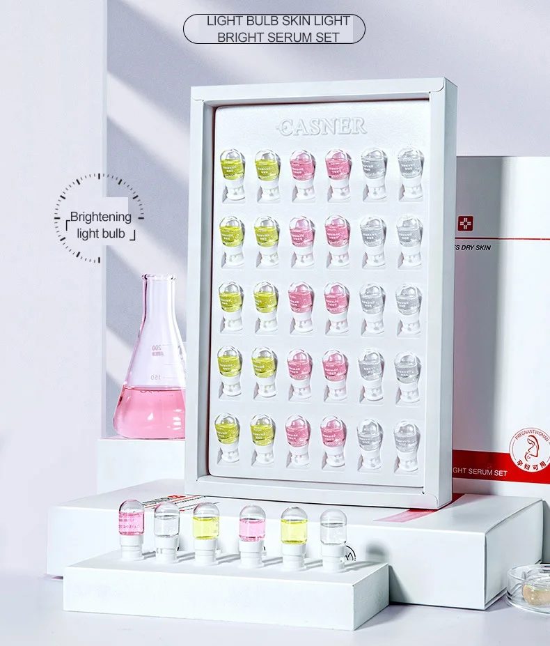 

CASNER Skin Repairing Essence Gift Box Skin Brightening light bulb Skincare set
