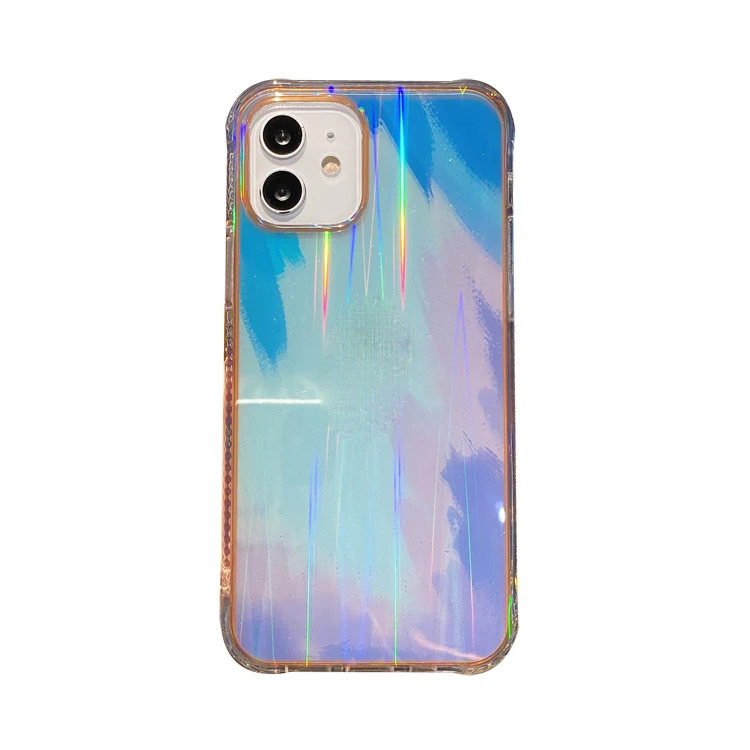 

Custom Design Transparent Colorful Streamer IMD Phone Cases TPU Cell Mobile Phone Back Cover Case For Iphone 7 8