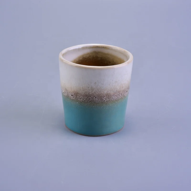 200ml Antique ceramic scented candle jars wholesales