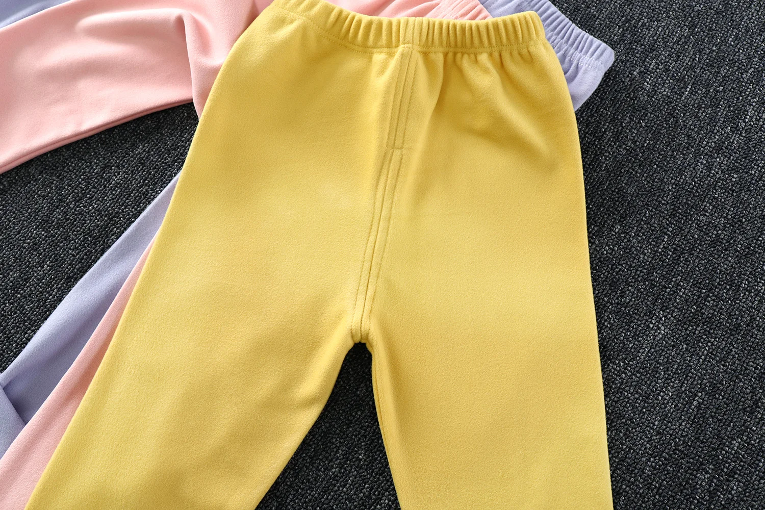 Children's wear autumn new set girls' casual Velvet Pants long sleeve two piece set