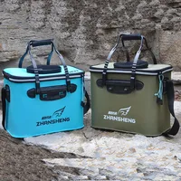 

Easy Clean Multi-Purpose Folding EVA Fishing Water Bucket