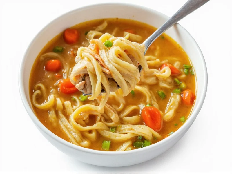 Chicken Noodle Soup Calories: Exact Count Per Serving