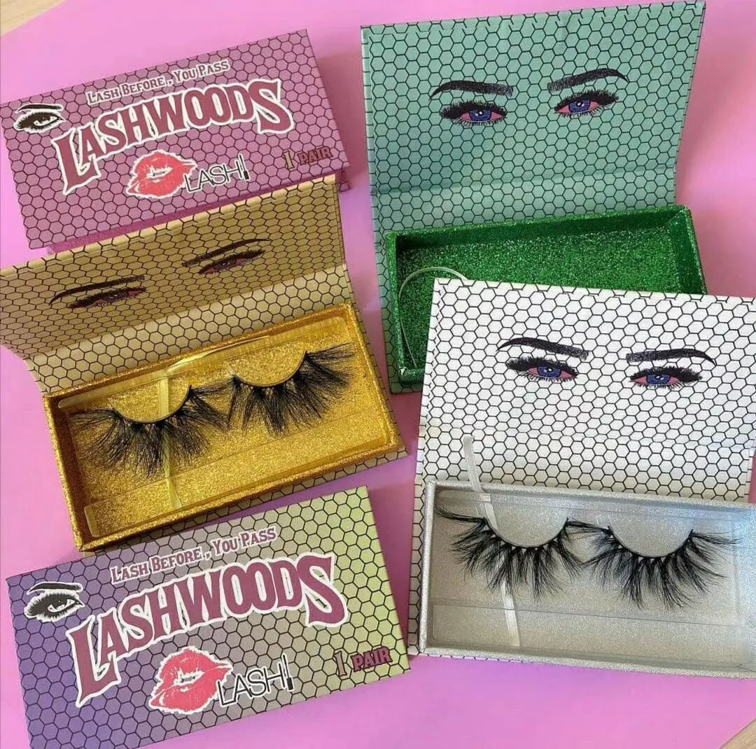 

Cruelty-free Siberian mink eyelashes with packaging box bulk eyelashes wholesale
