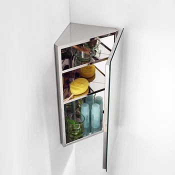 Moderne Wand Montiert Ecke Bad Spiegel Schrank - Buy Kleine Wand