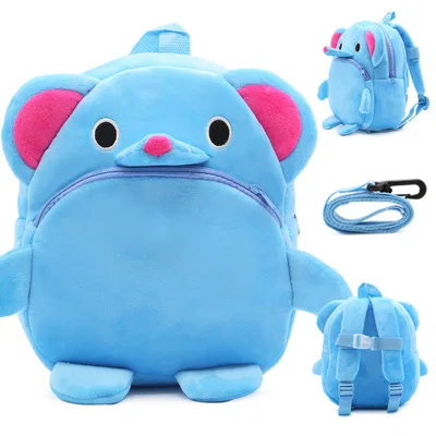 

Custom Plush Cartoon Children Backpack Kids School Bags For Boys Girls