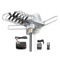 

HDTV Digitgal Antenna Amplified Digital Outdoor Antenna For UHF/VHF 4K 1080P Channels 150 miles 360 degree tv antenna