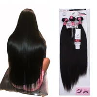 

Factory Wholesale New Arrival Good Price 1 Pack Solut Hair 60g 60g 55g Virgin Brazilian 3 Human Hair Bundles With 2x4 Closure