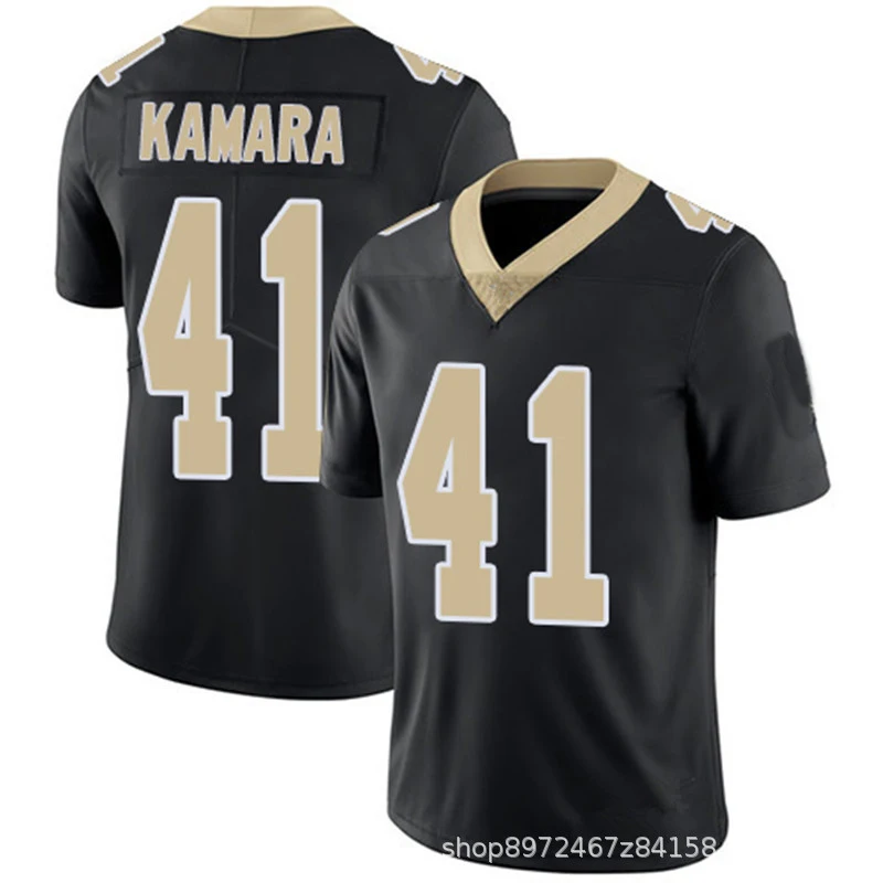 

Wholesale Sublimated High Quality china factory for american men football New Orleans jersey, Customized color
