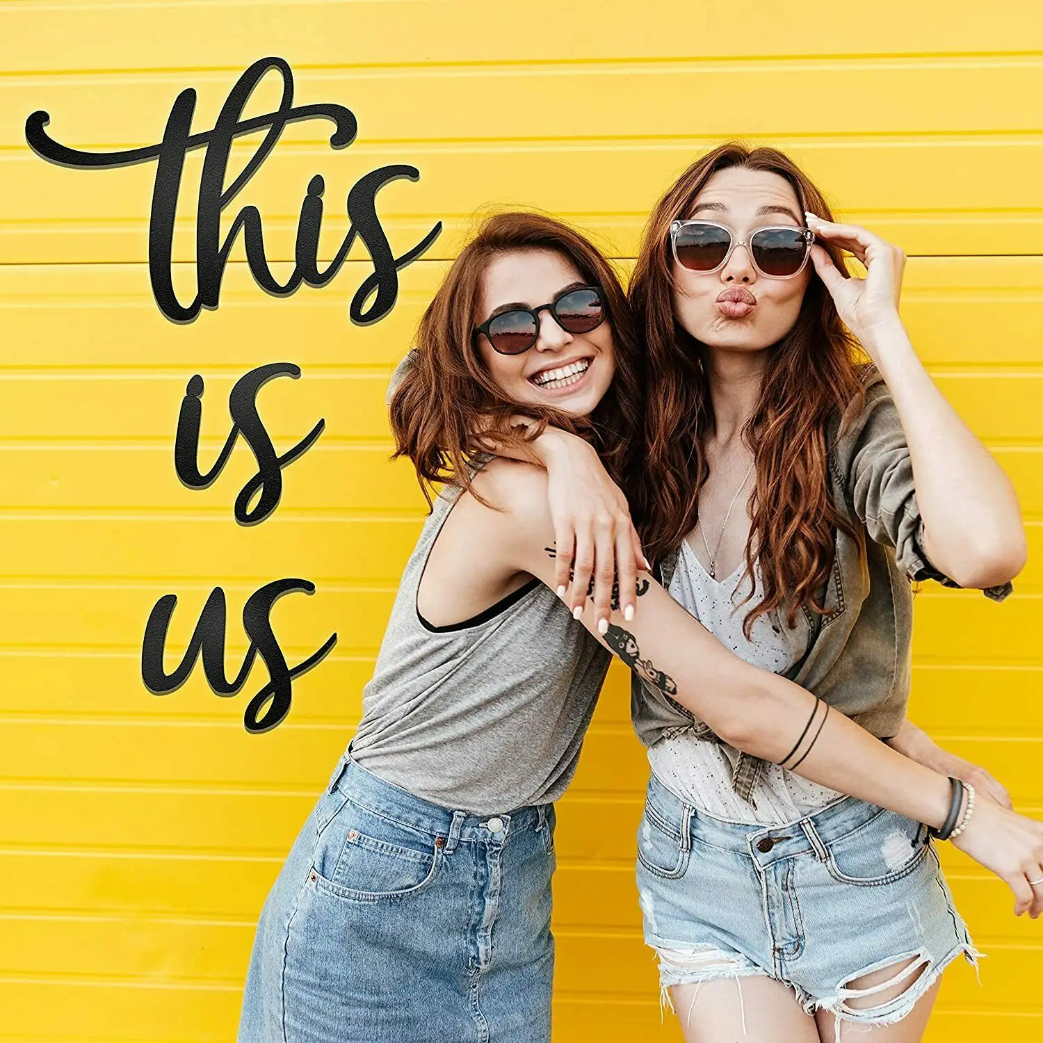 

11 X 39 inches Us Signs Home Decor Metal Decorations For Living Room Bedroom, Black