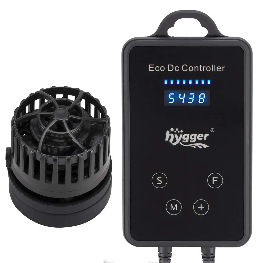 

Hygger 1600GPH Quiet DC 12V Aquarium Wave Maker, Circulation and Wavemaker Pump for Aquarium Fish Tank